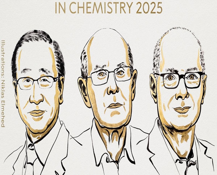 Chemistry Nobel 2025 Awarded For MOF Innovation