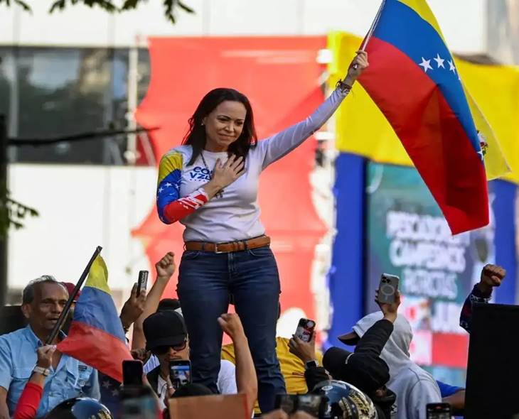 Maria Corina Calls Nobel Prize A Win For Democracy