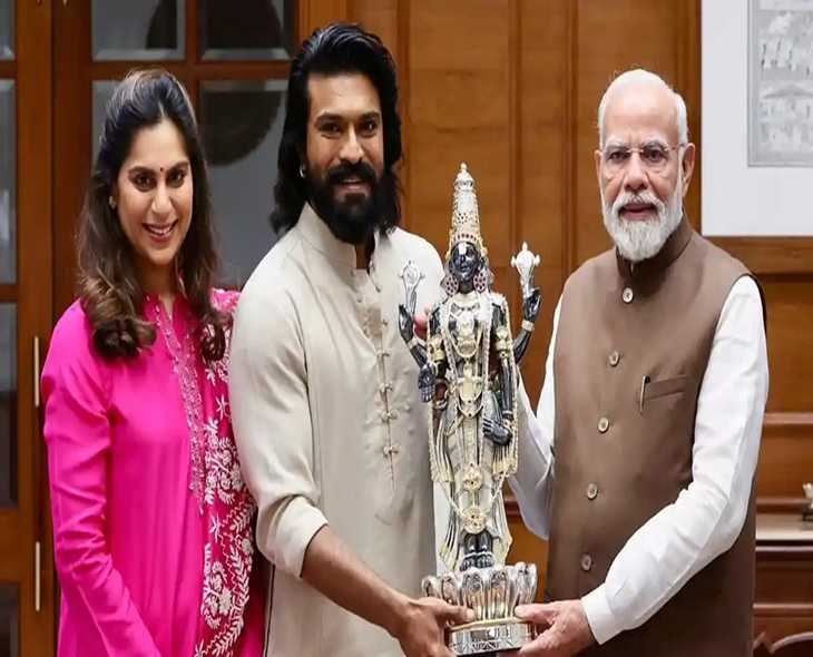 Ram Charan Meets PM Modi After APL Triumph