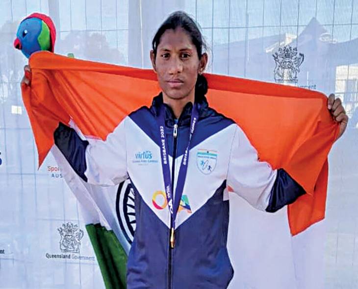 Jeevanji Deepthi Wins Gold At Virtus World Athletics 2025