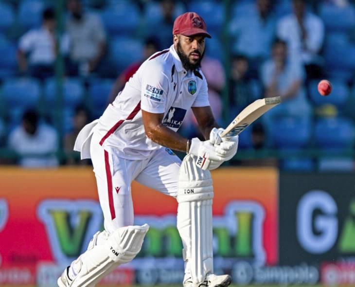 West Indies 208/2: Campbell Shines With Unbeaten 111