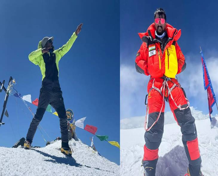 Bharat Tammineni Becomes 1st Indian To Climb 9 Peaks