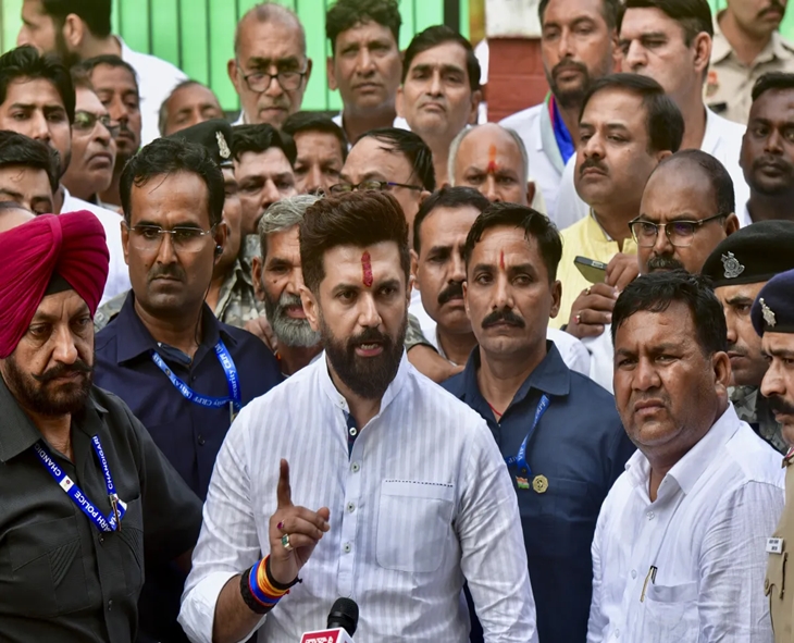Chirag Paswan’s LJP-RV Announces First 14 Candidates For Bihar Elections