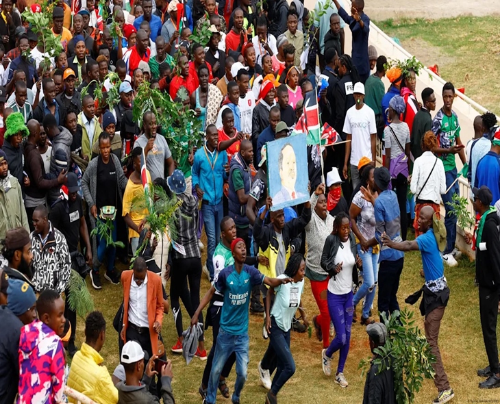 Stampede At Odinga Funeral Leaves Two Dead And Dozens Hurt