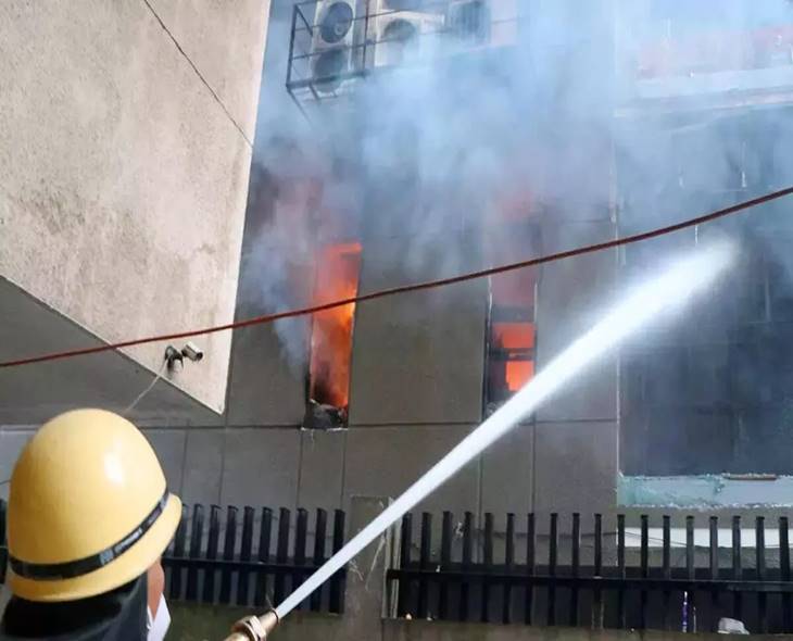 MP Building Fire: Boy Dies And Five Injured