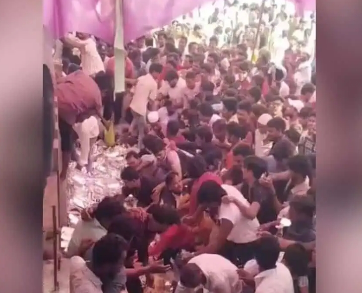 Biryani Chaos Erupts At AIMIM Nomination Event In Bihar