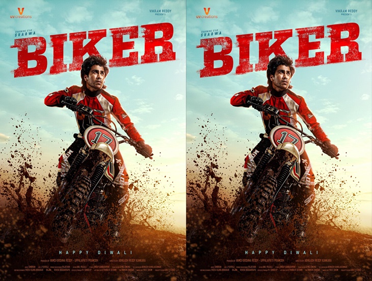 Sharwanand Roars As “Biker” In His Next Sports Drama