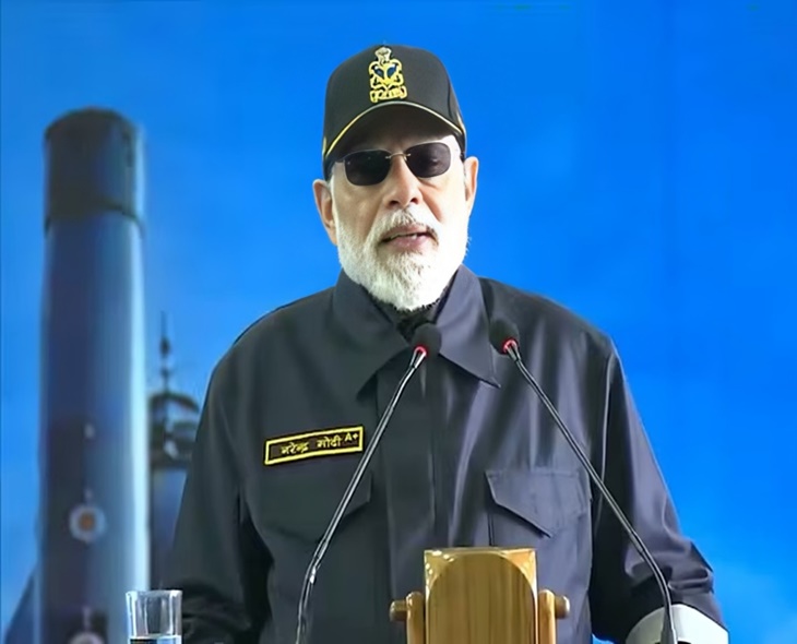 India’s Strength Heard In Himalayas & Sea: Modi