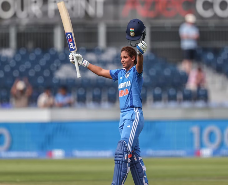 Harmanpreet Joins Elite List With 1,000 ICC CWC Runs