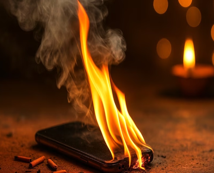 What To Do If Your Mobile Phone Catches Fire During Diwali: 5 Emergency Tips