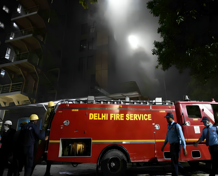 Delhi Fire Service Receives 269 Calls On Diwali Night