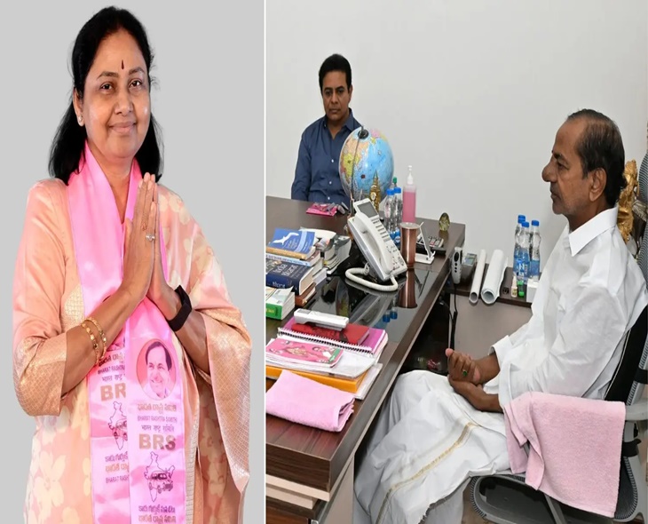 BRS’ Sunitha Submits 4th Set Of Nominations For Jubilee Hills