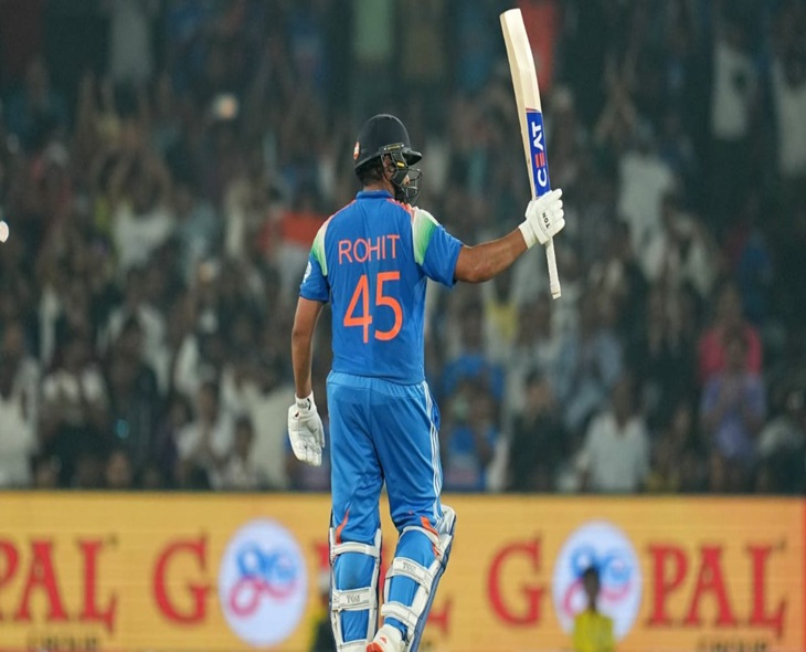 Rohit Sharma Sets Record With 1,000 ODI Runs vs AUS