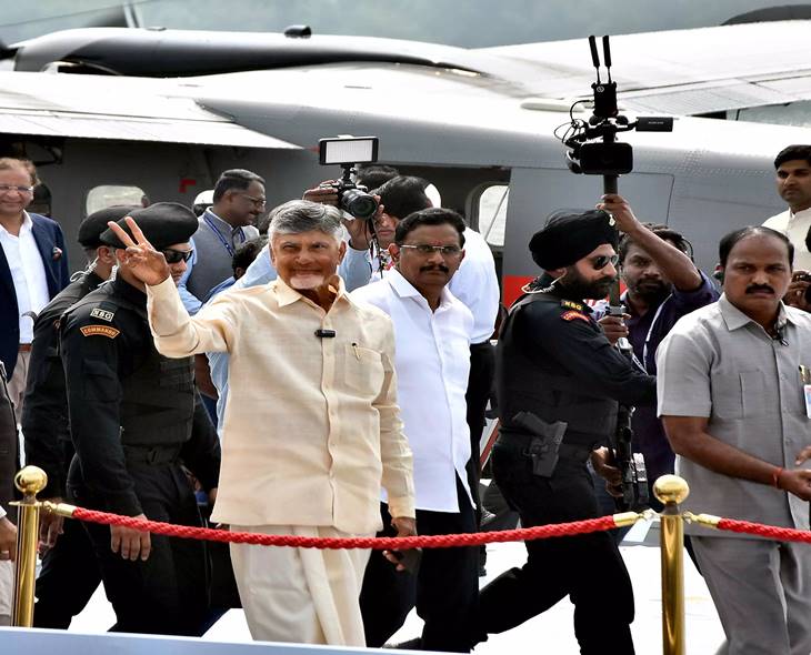 AP CM CBN Returns After Successful 3-Day UAE Tour