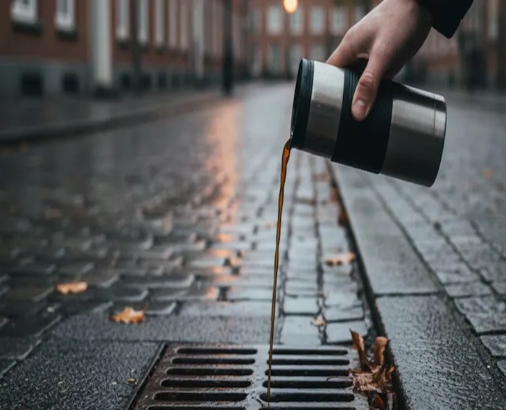 London Woman Fined For Pouring Coffee In Drain, Penalty Later Cancelled