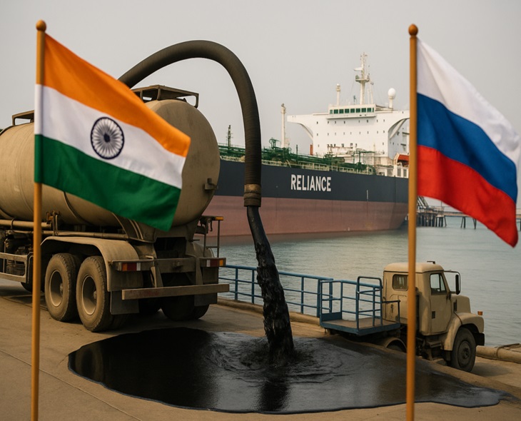 Indian Refineries Temporarily Halt Russian Oil Purchases