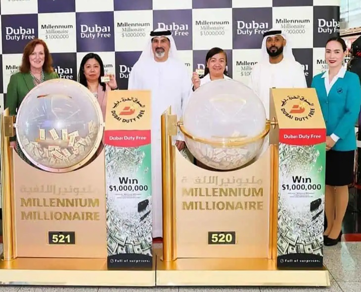 Two Indians Win ₹8.8 Crore Each In Dubai Duty Free Draw