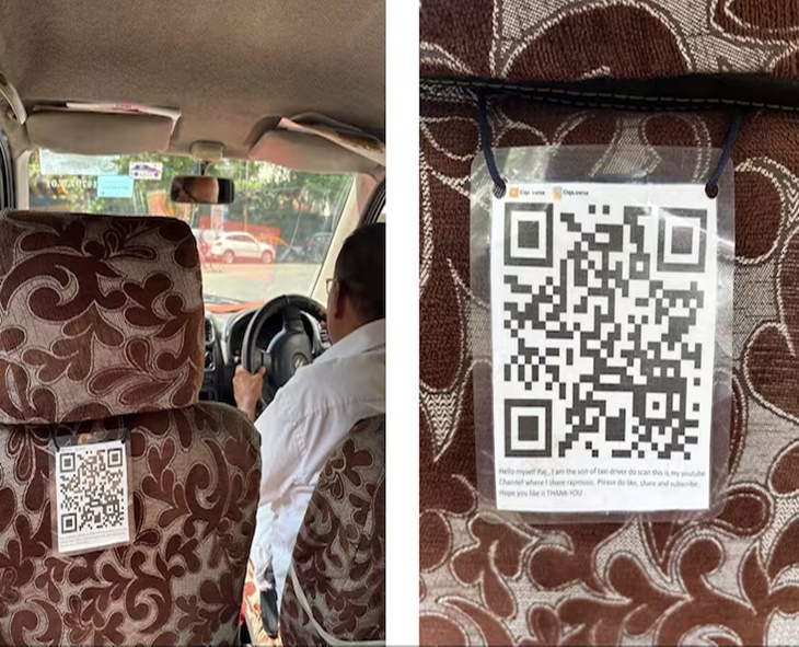 Mumbai Cab Driver’s Clever QR Idea Boosts Son’s Rap Dreams