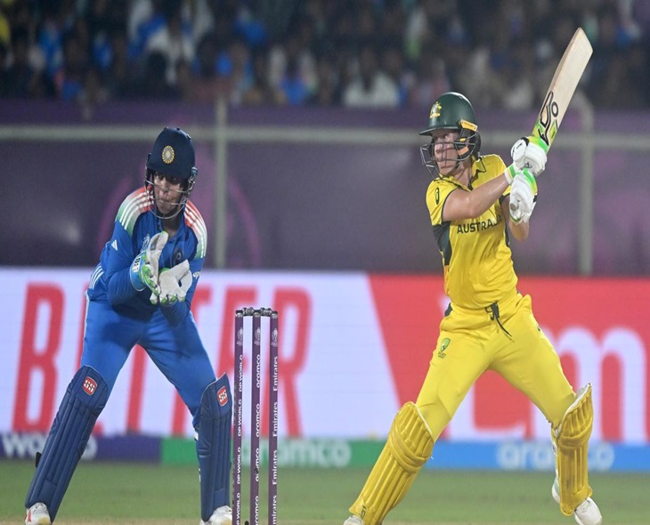 WWC 2025 Semis: Australia Posts Big Score Against India