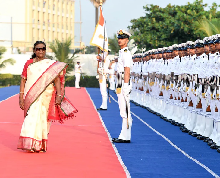 President Murmu To Review Indian Fleet On Feb 2026