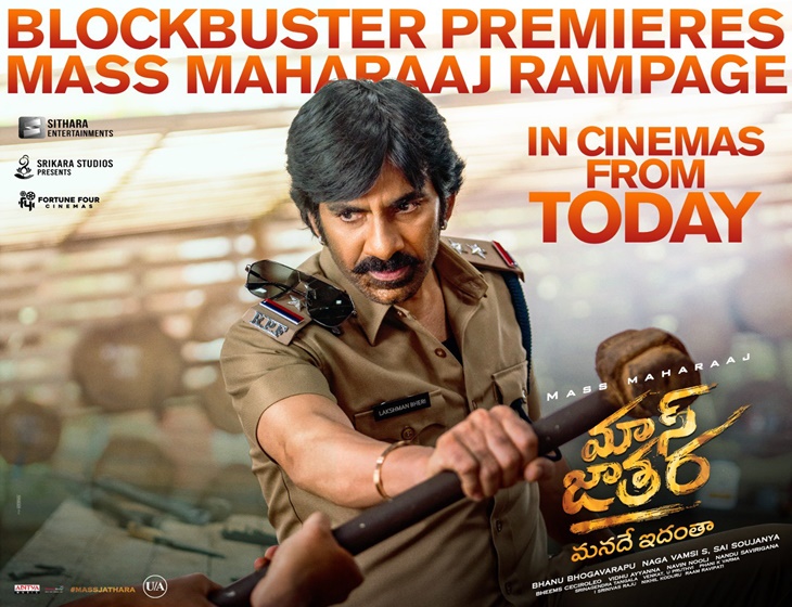 ‘Mass Jathara’ REVIEW: Action Sparks, Story Slips