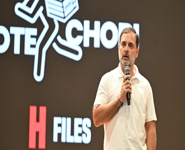 Rahul Claims ‘Stolen’ Haryana Election, EC Rejects Allegations