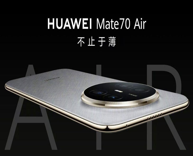 Huawei Mate 70 Air Launched With 6,500mAh Battery, Powerful Quad Camera