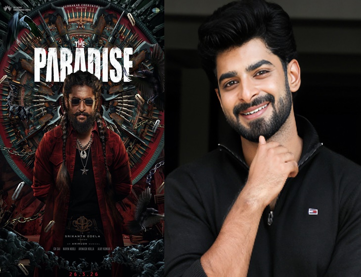 Nani Leaves Deekshith Awestruck On “Paradise” Sets