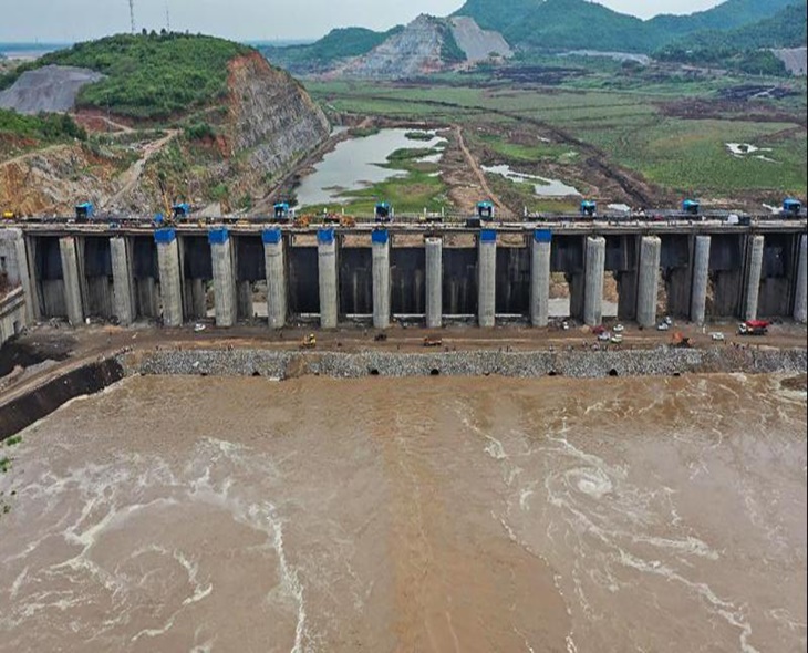PPA Team Inspects Polavaram Dam & Diaphragm Wall Works