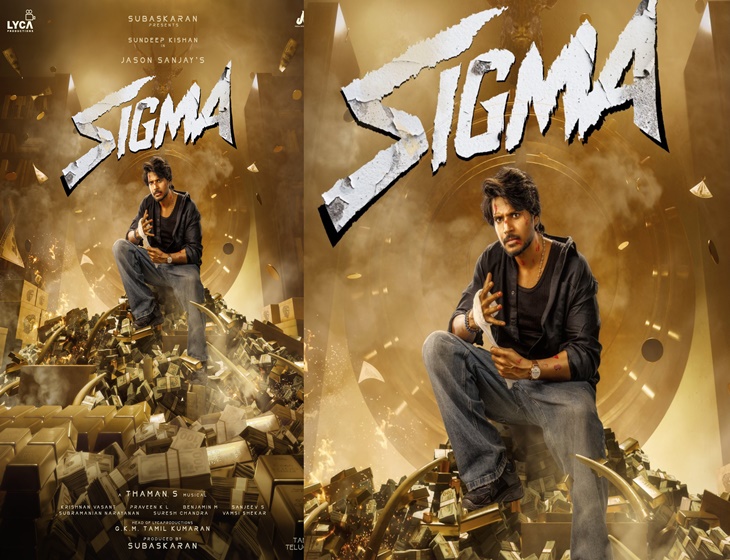 Sundeep Kishan & Jason Shine In “Sigma” First Look