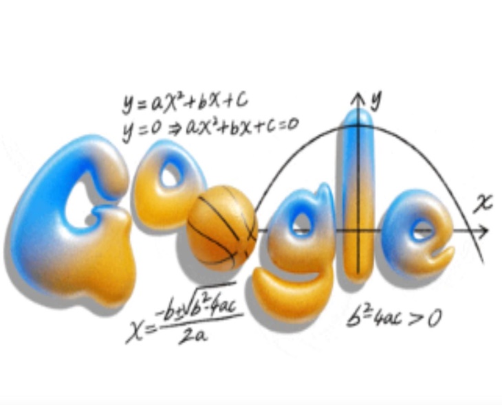 Google Doodle Celebrates The Quadratic Equation Today