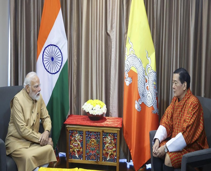 PM Modi Appreciates Former Bhutan King’s Contributions