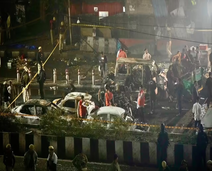 New CCTV Footage Shows Moment Of Delhi Car Blast