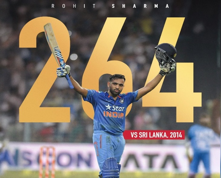 11 Years On: Rohit’s 264 Still Reigns Supreme In ODIs