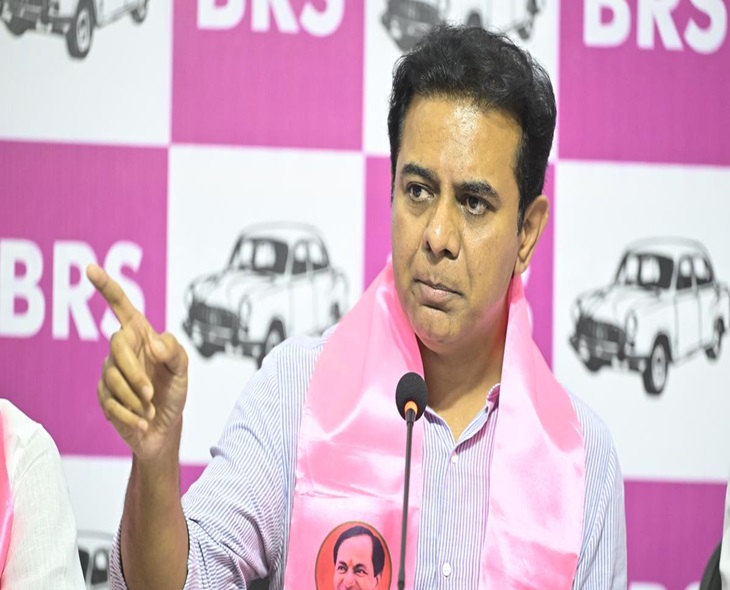 KTR Makes Remarks Over Cong Attacks On BRS Leaders
