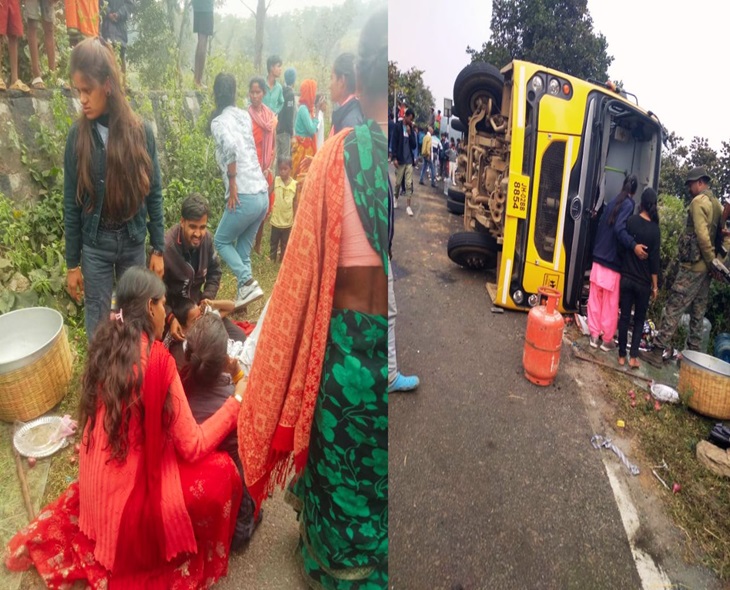31 Girl Students Injured In Jharkhand Bus Accident