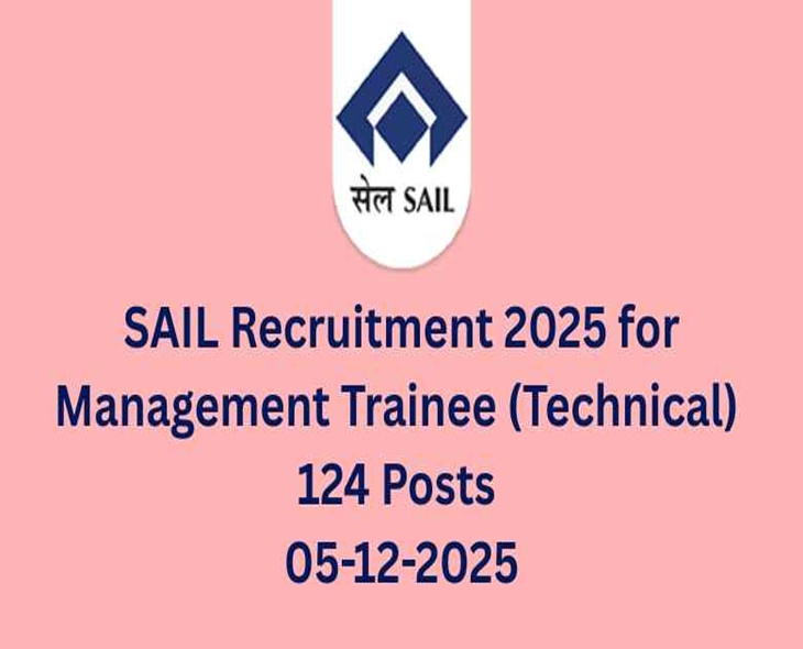 Steel Authority Of India Invites Applications For 124 Posts