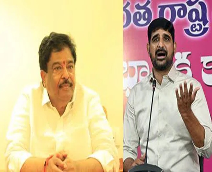 Chinna Srisailam Yadav Threatens BRS MLA Kaushik Reddy