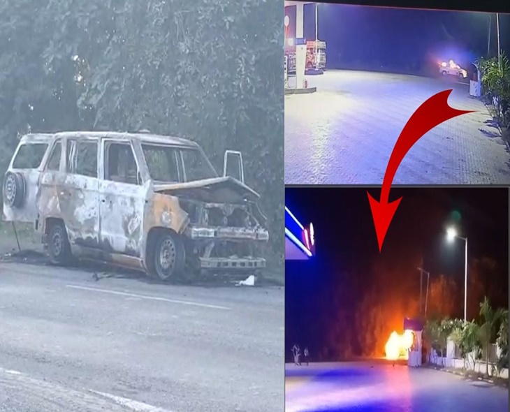 Four Dead As Gujarat Ambulance Catches Fire