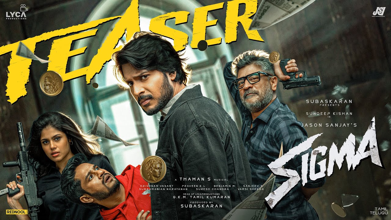Sundeep Kishan’s ‘Sigma Teaser’ Out