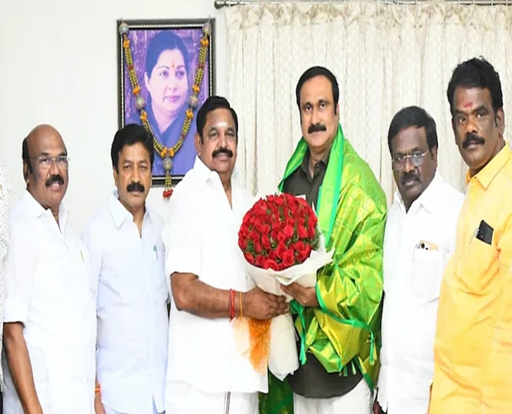 PMK Joins AIADMK-BJP Alliance Ahead Of Tamil Nadu Polls