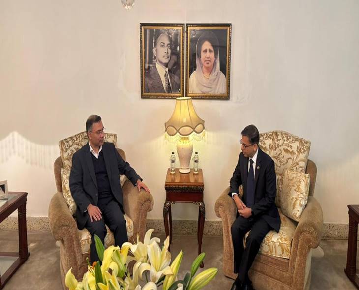 Indian High Commissioner Holds Talks With BNP Chief Rahman