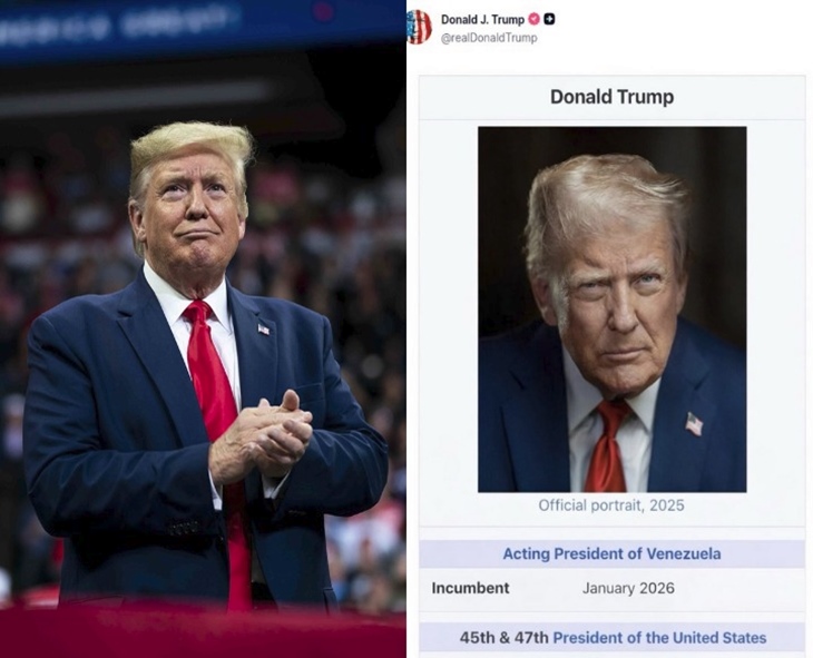 Donald Trump Calls Himself ‘Acting President Of Venezuela’