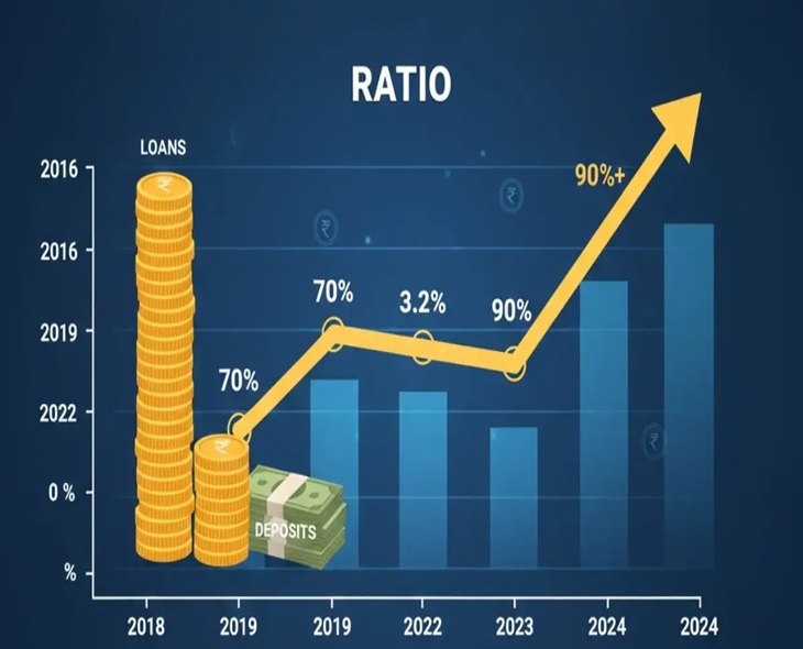 India’s Credit-Deposit Ratio Shows Strong Growth