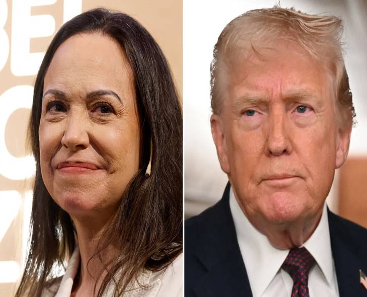 Trump To Meet Machado Amid Venezuela Prisoner Pressure