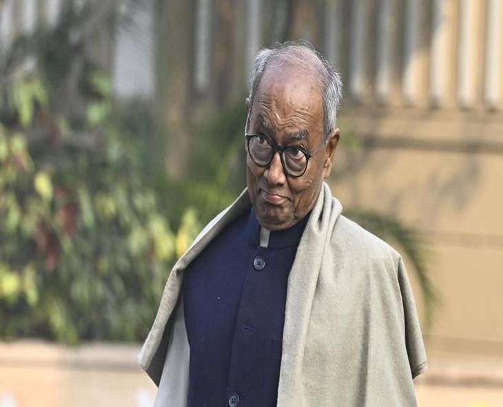 Digvijaya Singh Vacates Rajya Sabha Seat Voluntarily Term