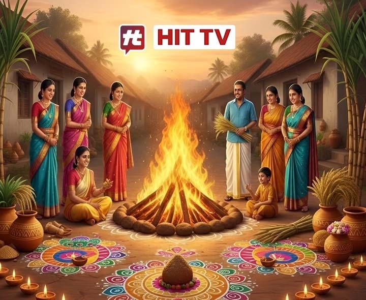 HIT TV Extends Warm Bhogi Wishes To All Users