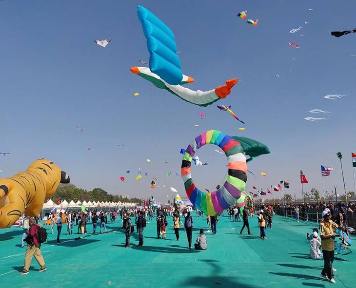 Sky Full of Kites, Hearts Full Of Joy At Parade Ground