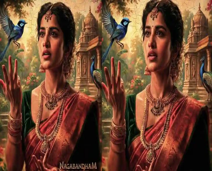 Nabha Natesh Shines In ‘Nagabandham’ First Look