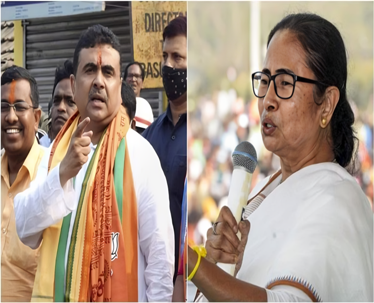 ₹100-Crore Defamation Case: Suvendu Takes Mamata to Court
